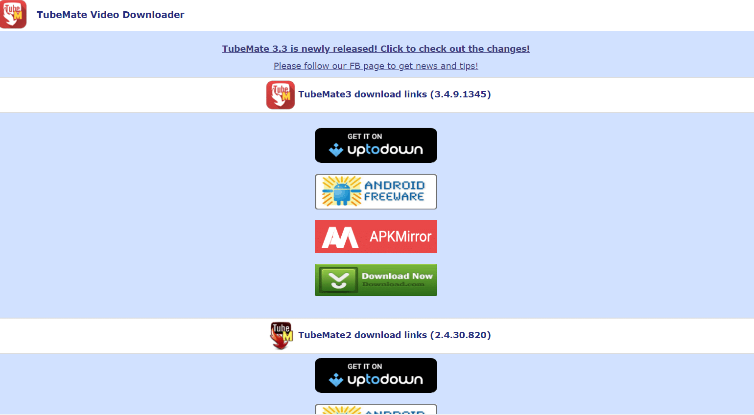 TubeMate. 27 Najlepszy program do pobierania list odtwarzania YouTube