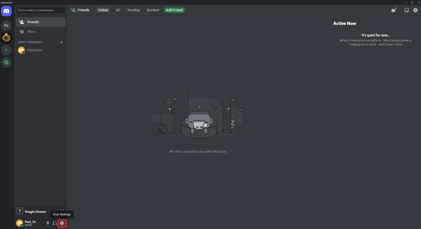 Haz clic en el icono de la rueda dentada. cómo desbloquear FPS en Apex Legends