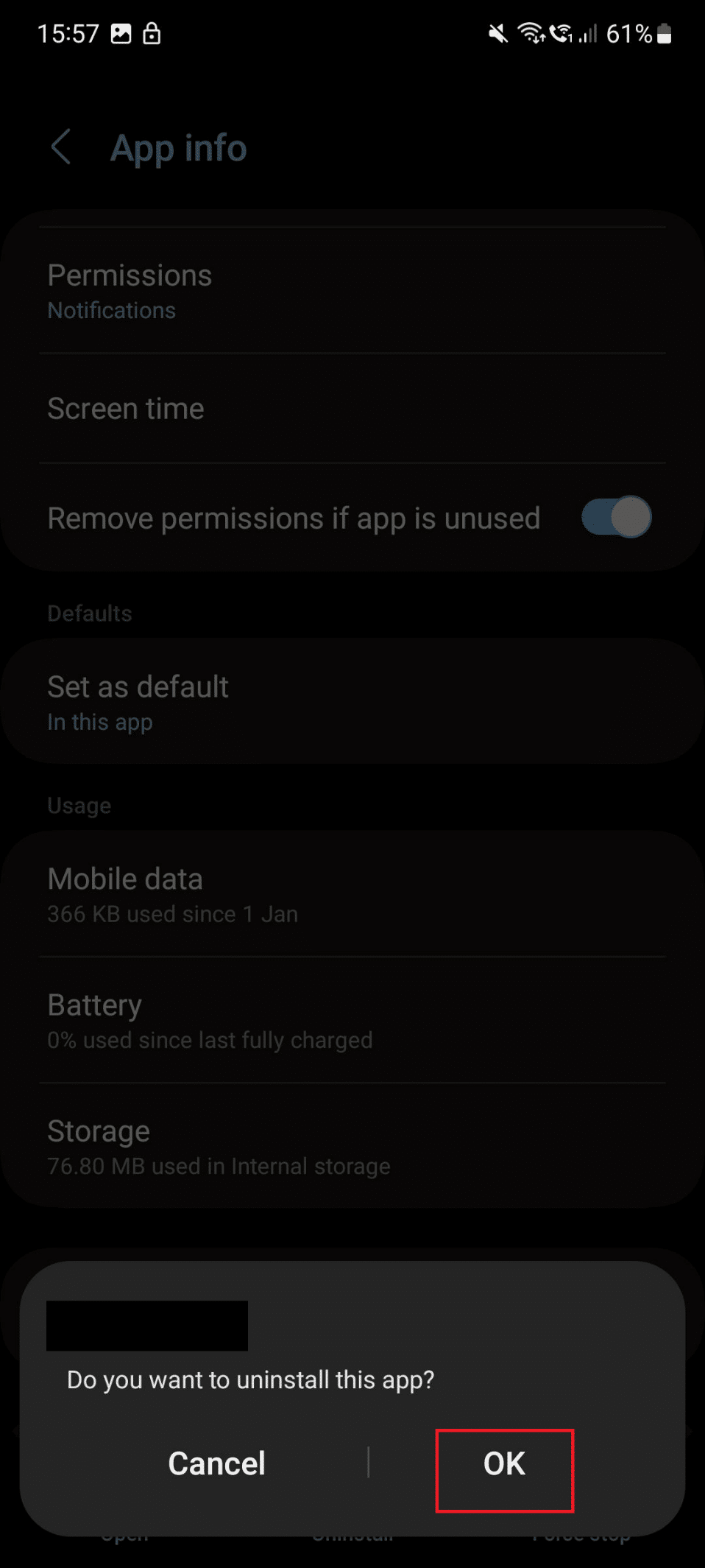 OK pentru dezinstalare. Remedierea eșecului de actualizare a firmware-ului Vizitați eroarea Centrului de service Samsung