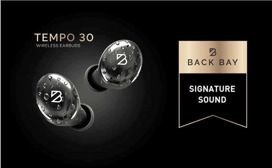 Back Bay Audio Tempo 30. 最高のノイズキャンセリングイヤホン