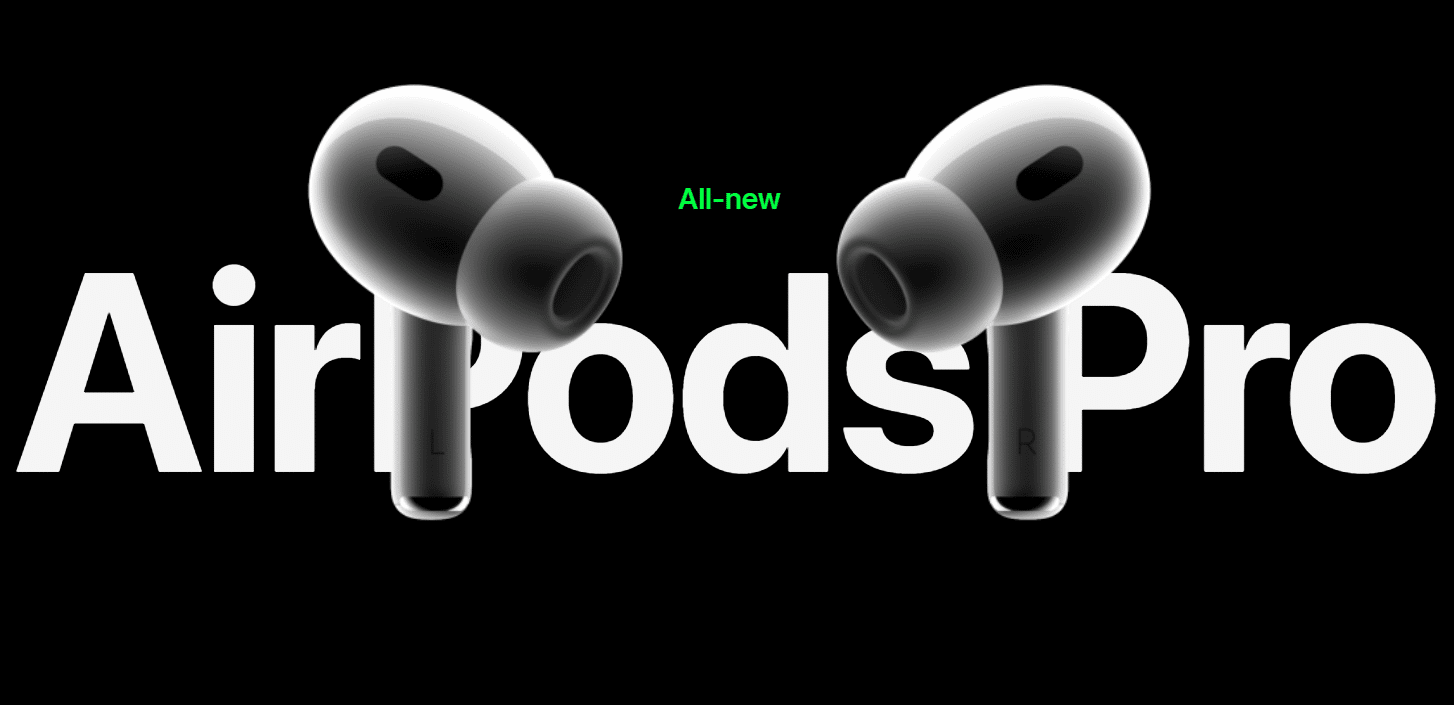 AirPods Pro generasi ke-2. Earbud peredam bising terbaik