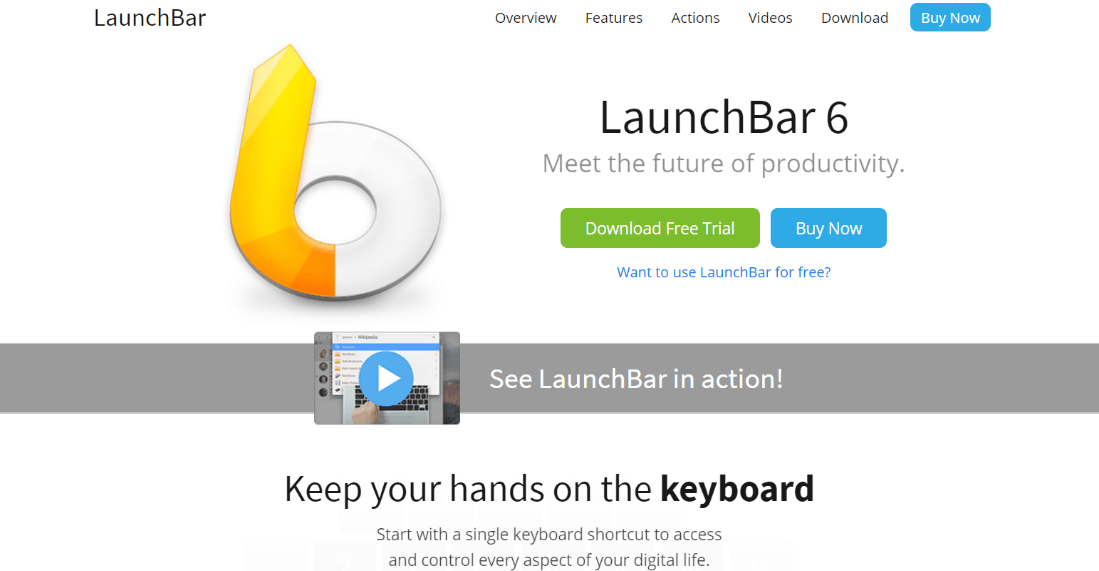 LaunchBar 6. Top 20 der besten Mac-Zwischenablage-Manager-Apps