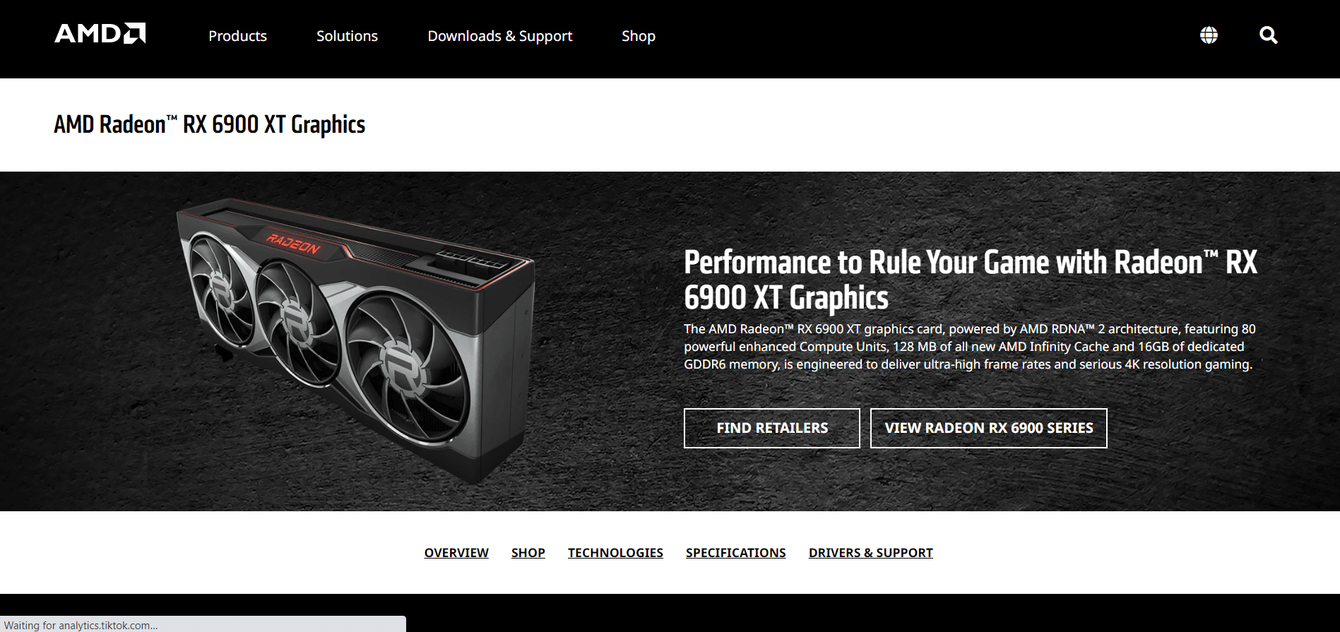 Komputer stacjonarny do gier AMD Radeon RX 6900 XT. LHR vs GPU bez LHR: które karty są najlepsze do gier?