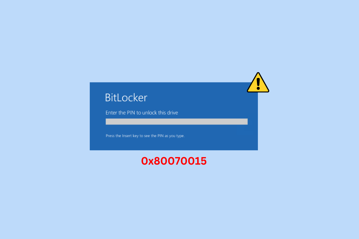 10 moduri de a remedia eroarea 0x80070015 Bitlocker, dispozitivul nu este gata