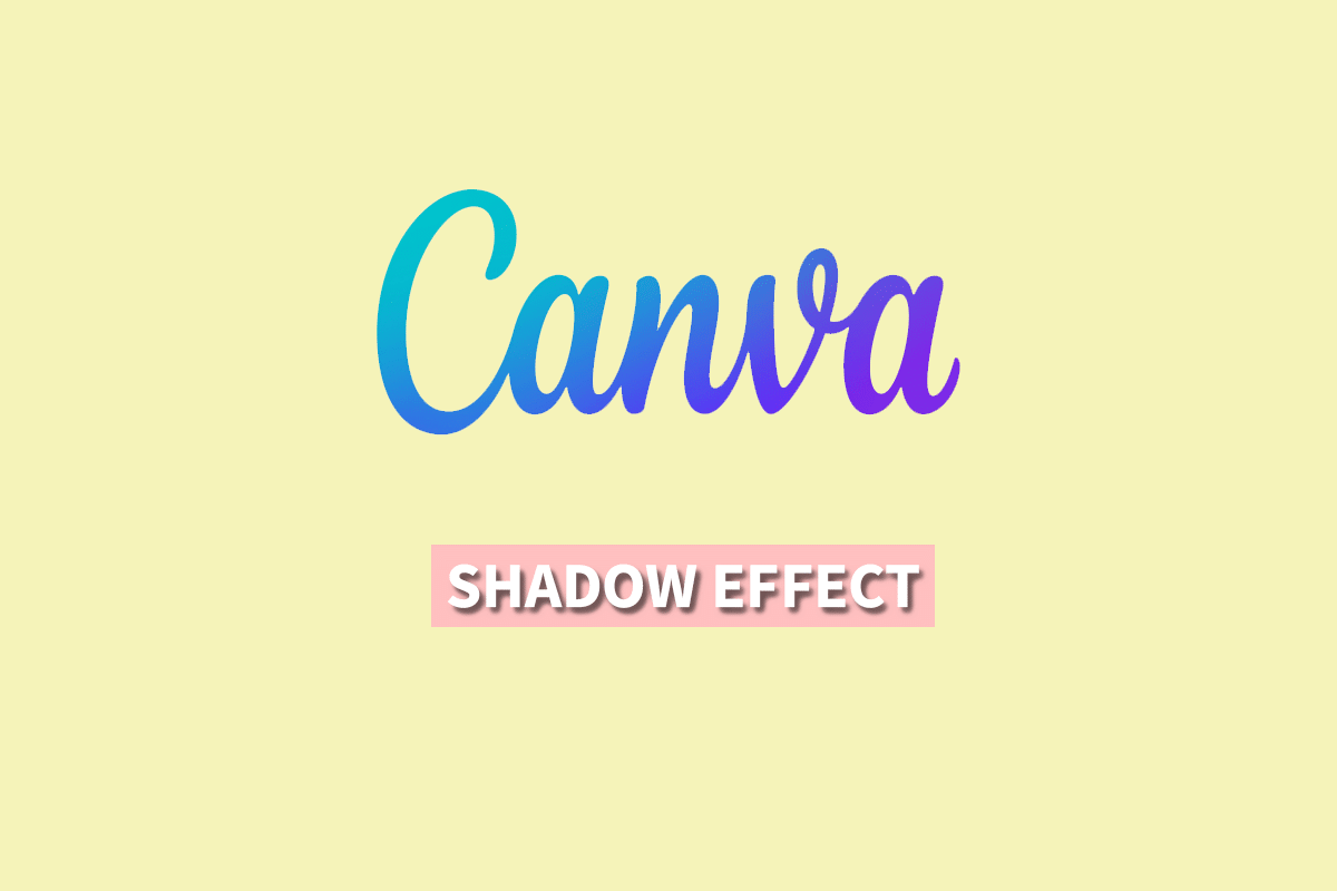 Как создать эффект тени в Canva