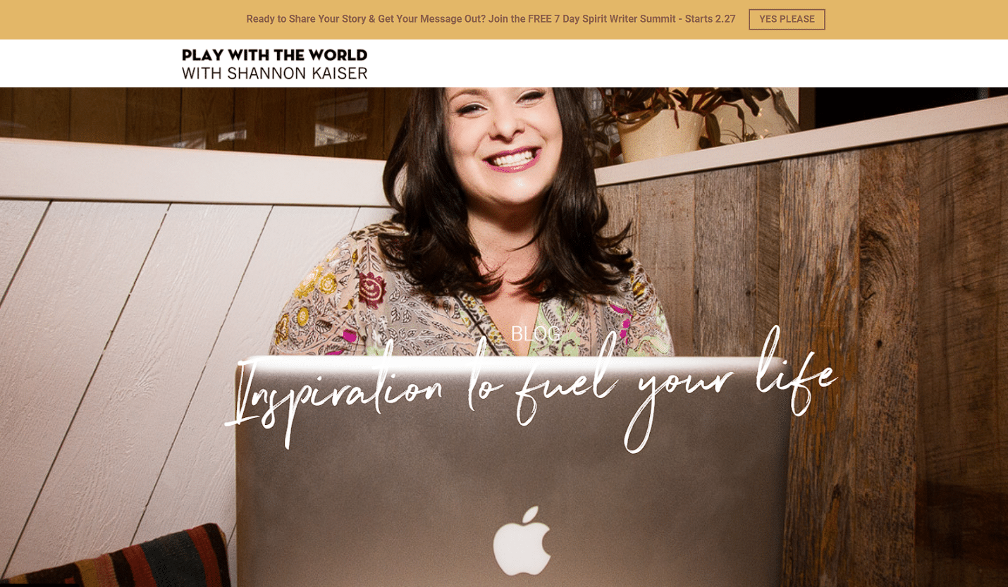 Juega con el mundo. Los 51 mejores blogs inspiradores sobre la vida