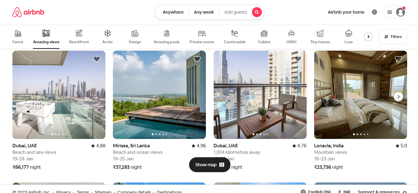 Airbnb | melhores sites de aluguel de casas