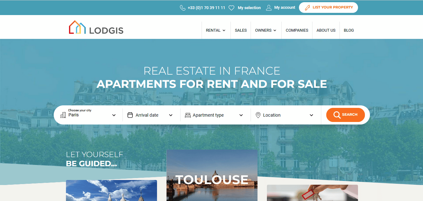 Logis | meilleurs sites de location de maison