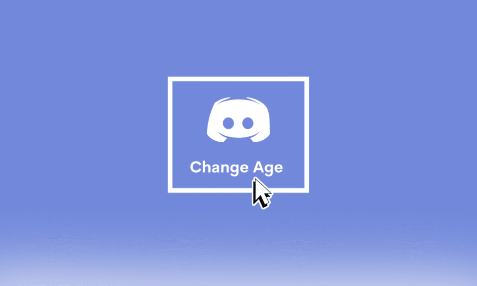 Comment changer l'âge sur Discord