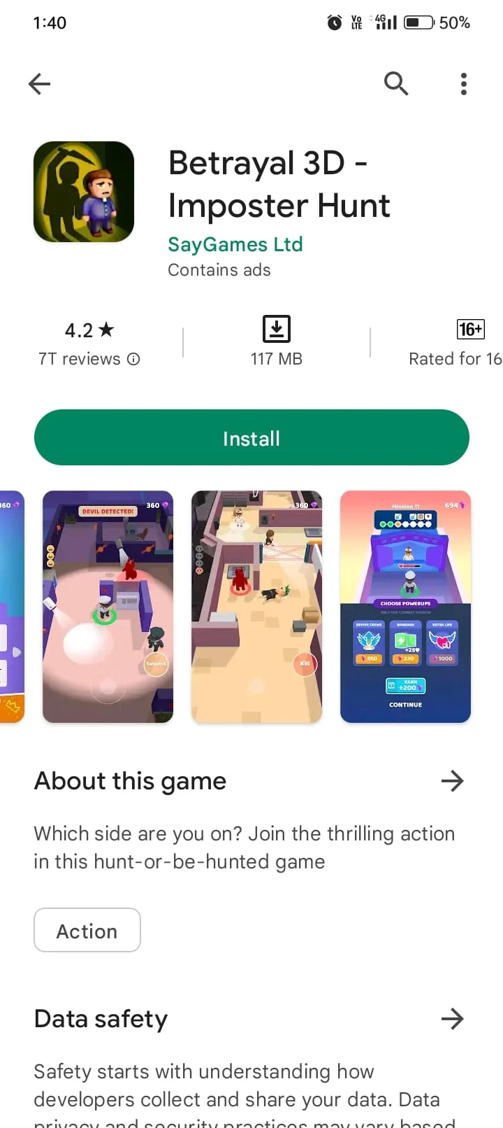 Caza de impostores 3D de traición. 24 mejores juegos como Among Us en Android