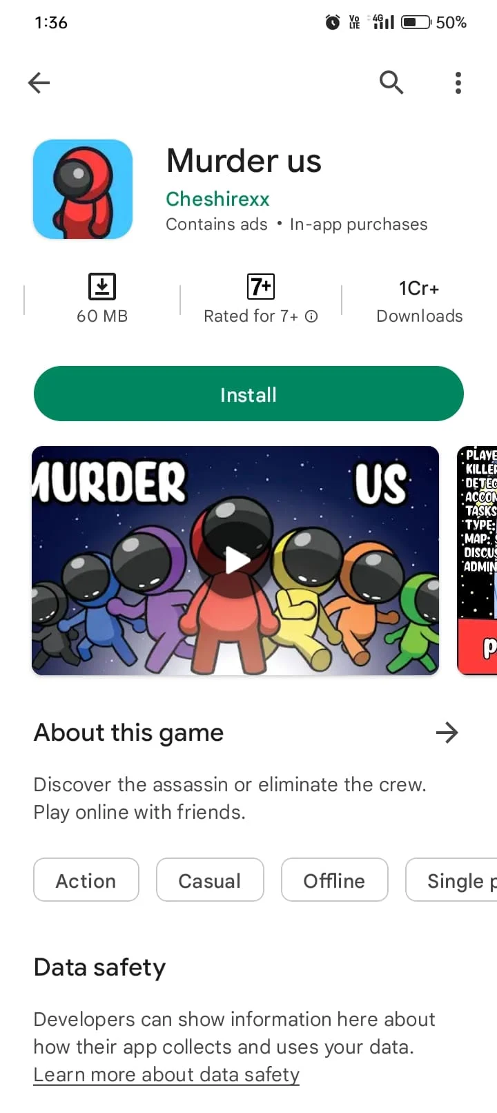 asesinarnos. 24 mejores juegos como Among Us en Android