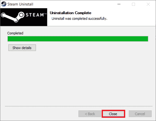 คลิกที่ปิด 8 วิธีในการแก้ไขปุ่ม Steam Store ไม่ทำงาน