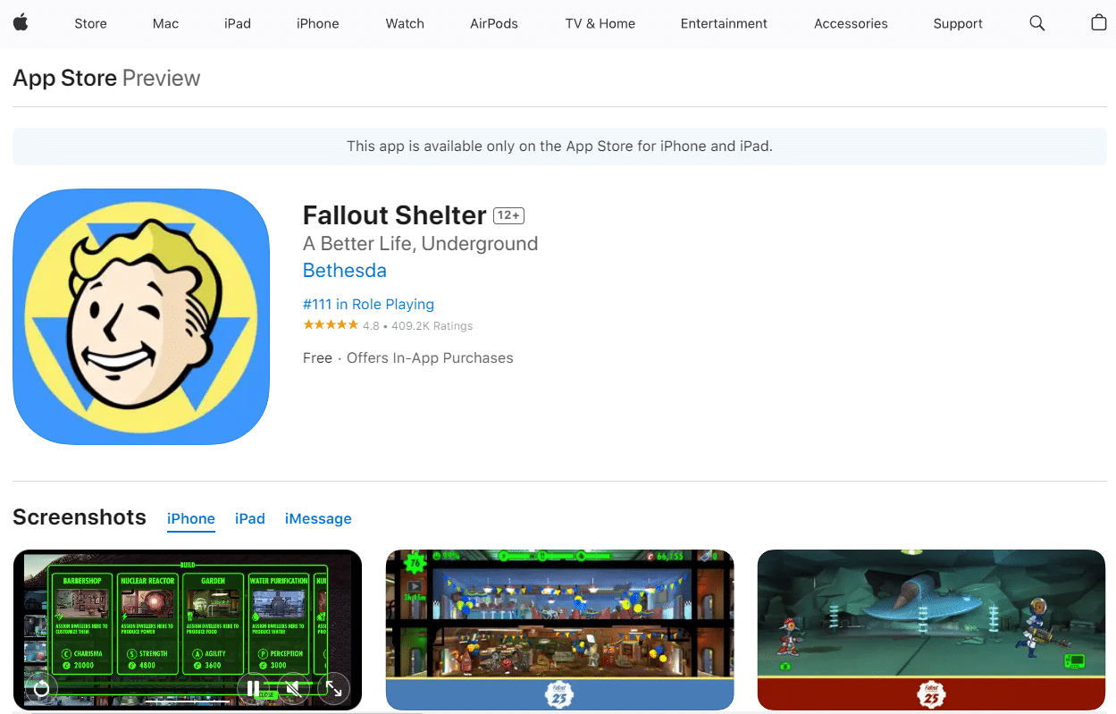 Fallout Shelter