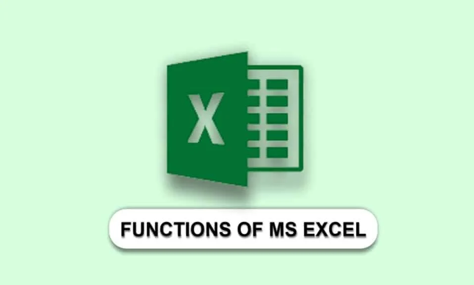 10 ฟังก์ชั่นของ MS Excel ที่ทุกคนควรรู้