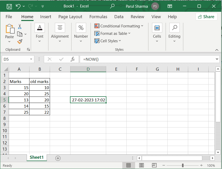 şimdi excel işlevi. MS Excel'in Herkesin Bilmesi Gereken 10 İşlevi