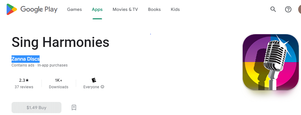 Nyanyikan Harmoni oleh Zanna Discs. 19 Aplikasi Karaoke Gratis untuk Android TV