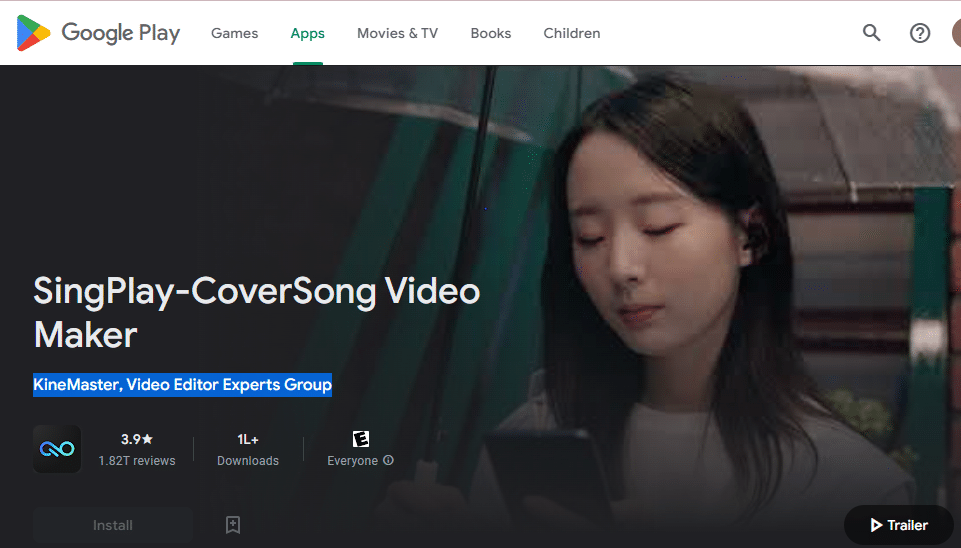 เครื่องชงวิดีโอ SingPlay CoverSong