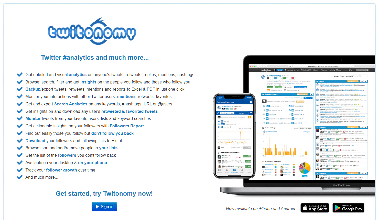 Twitonomie. Die 13 besten kostenlosen Twitter-Analytics-Tools