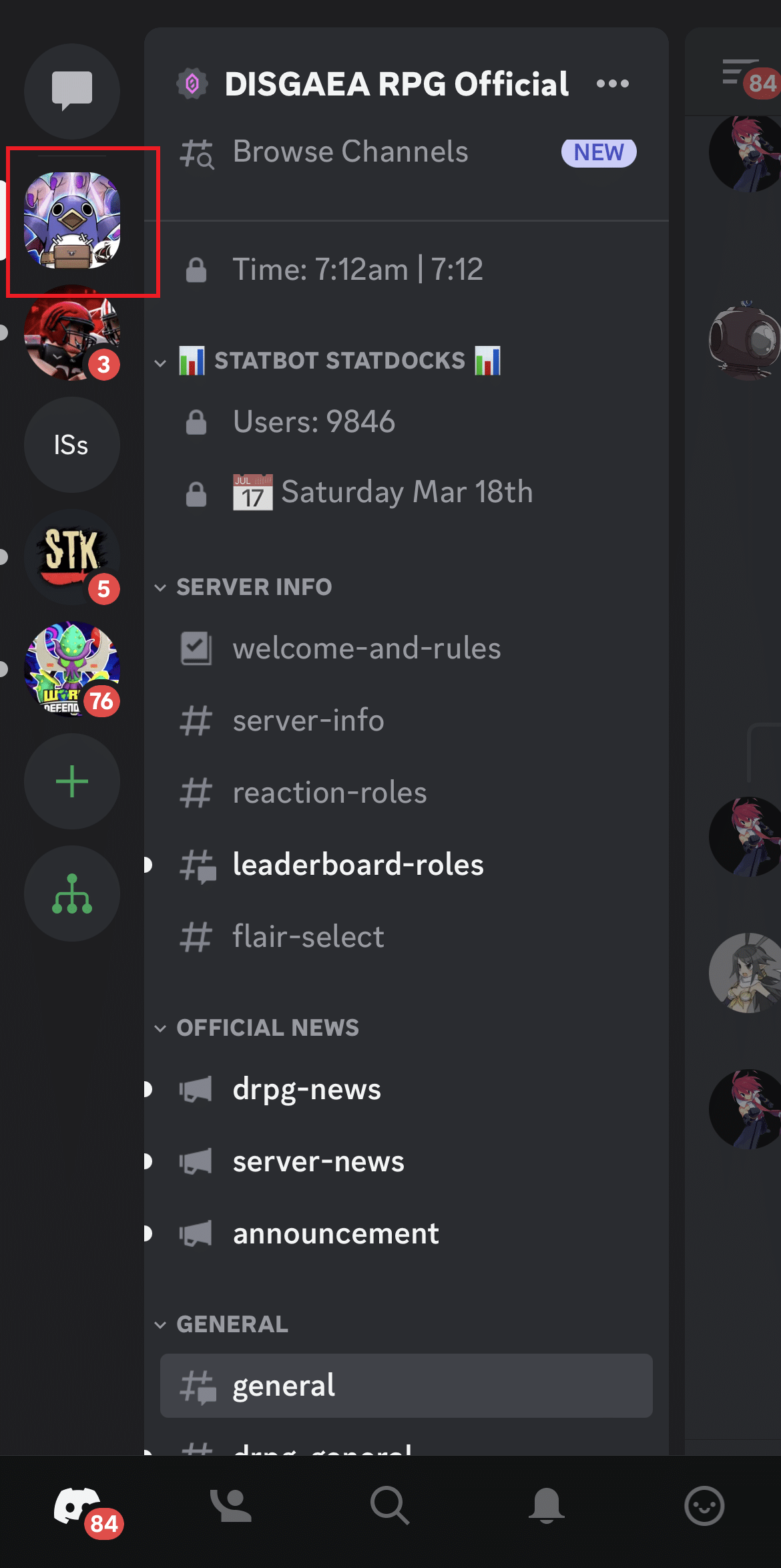 Tippen Sie auf den Discord-Server. So entfreunden Sie jemanden auf Discord auf dem iPhone