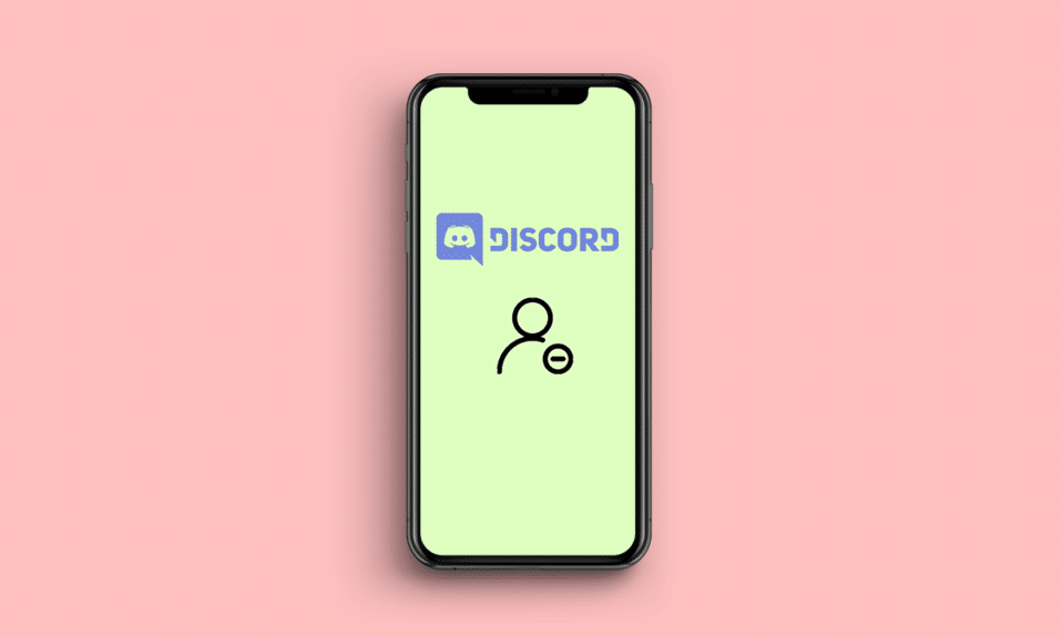 วิธีเลิกเป็นเพื่อนกับใครบางคนใน Discord บน iPhone