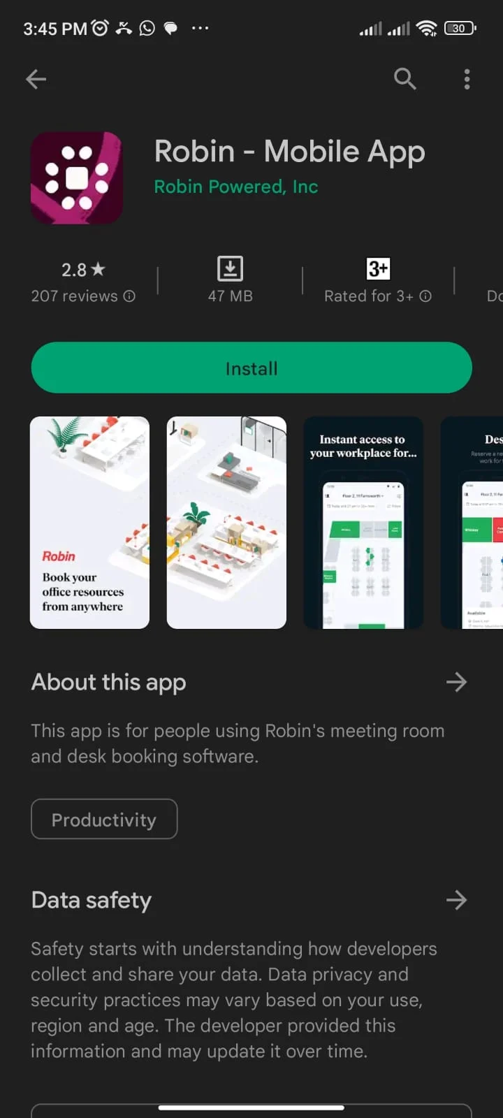 Robin от Robin Powered Inc. 25 лучших приложений с искусственным интеллектом для Android