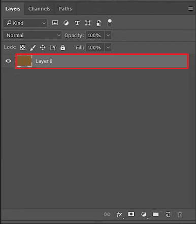 selezionare un livello in Photoshop