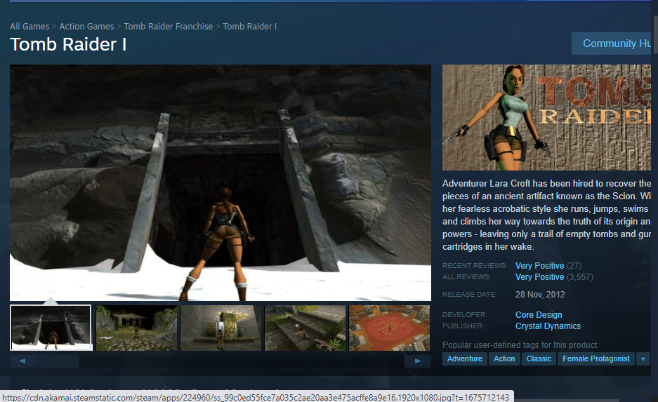 Tomb Raider I