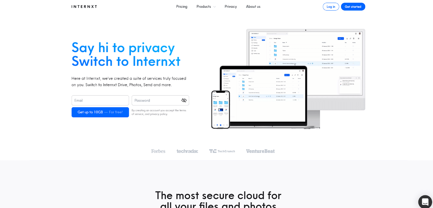 Internxt. 22 Alternatif Dropbox Terbaik