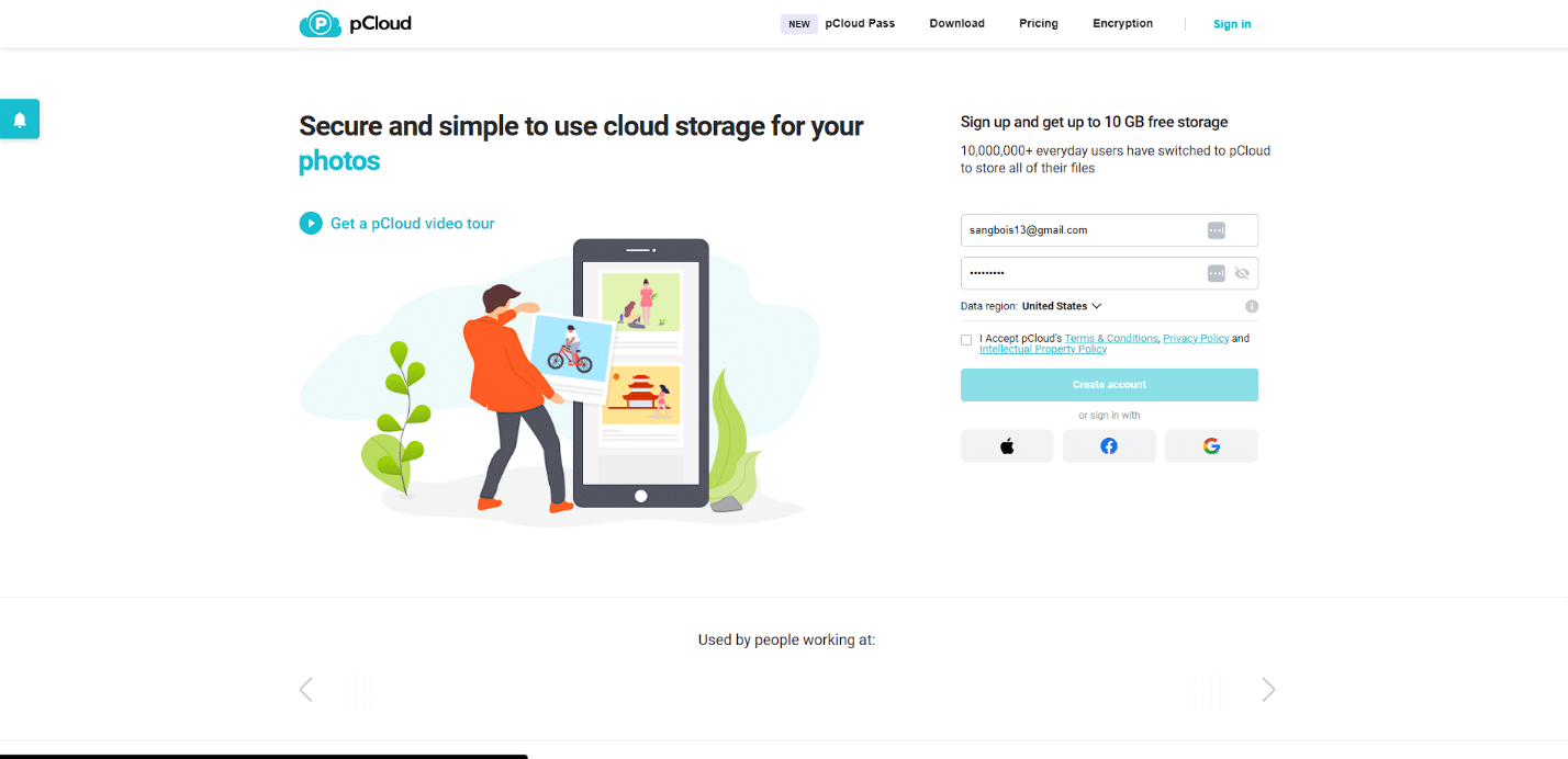 pCloud. 22 лучших альтернативы Dropbox