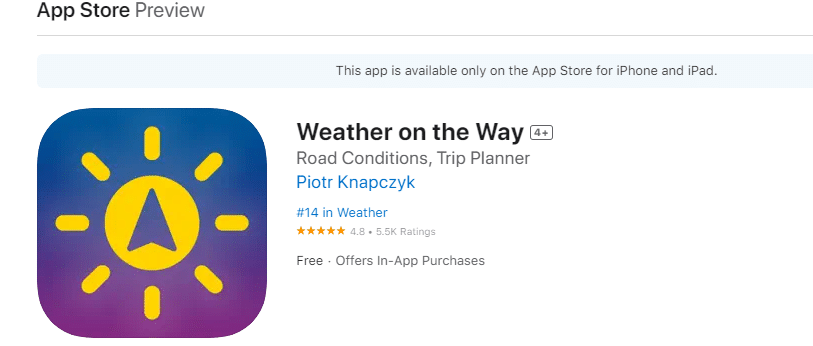 Vremea pe drum. 22 de cele mai bune aplicații meteo pentru Apple Carplay