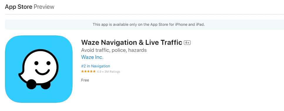 Navigazione Waze e traffico in tempo reale