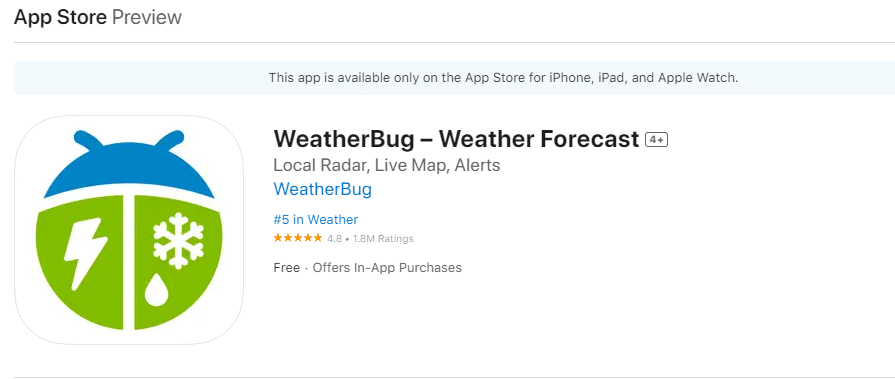 WeatherBug