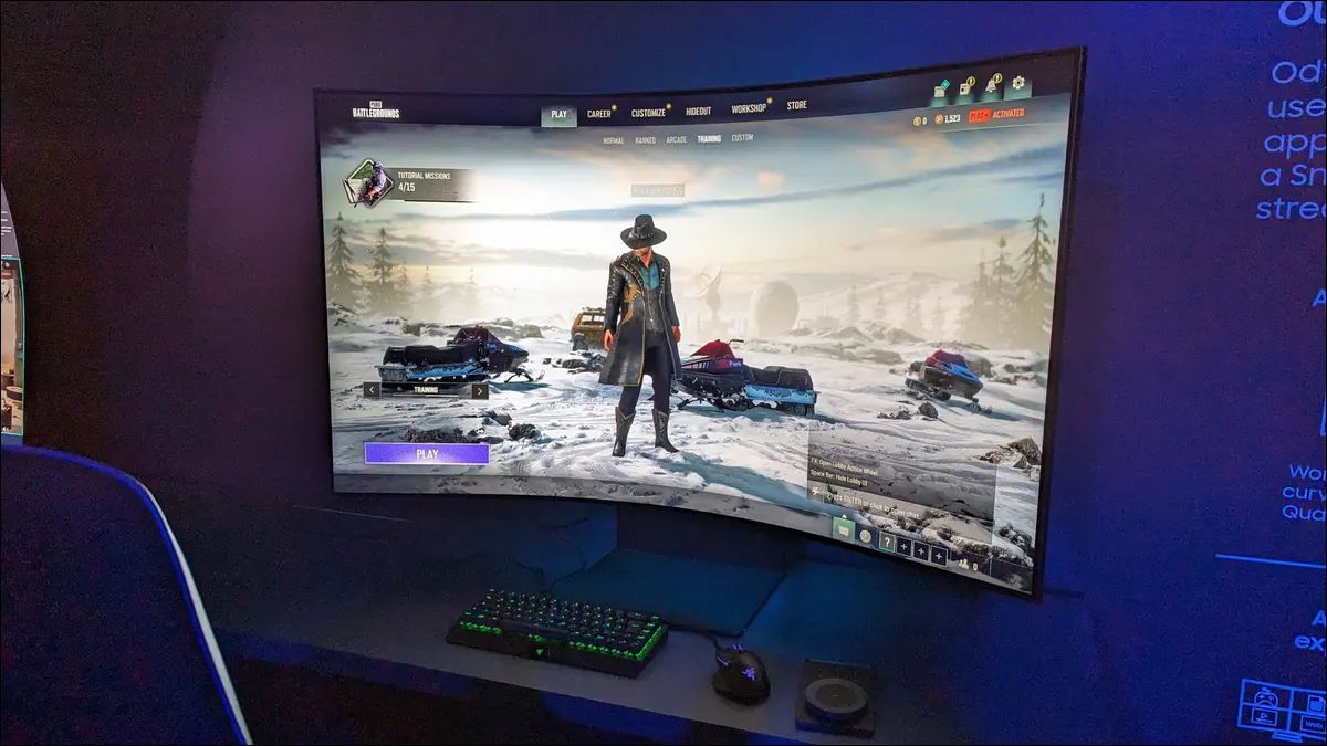 Samsung Gaming Monitor di CES 2023