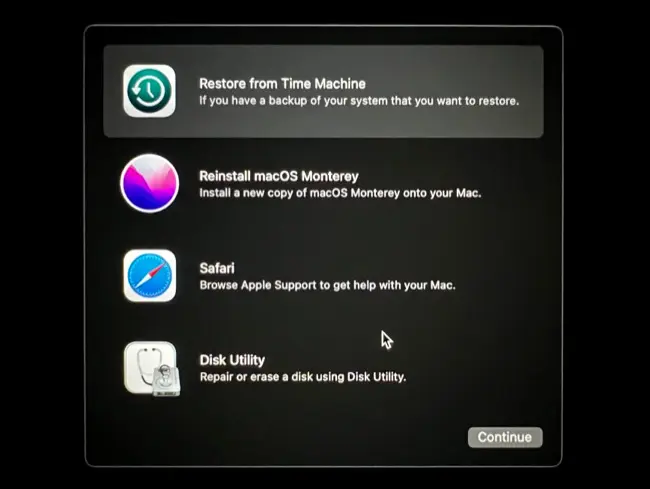 Mode Pemulihan macOS