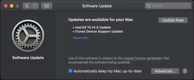 Instal Pembaruan macOS