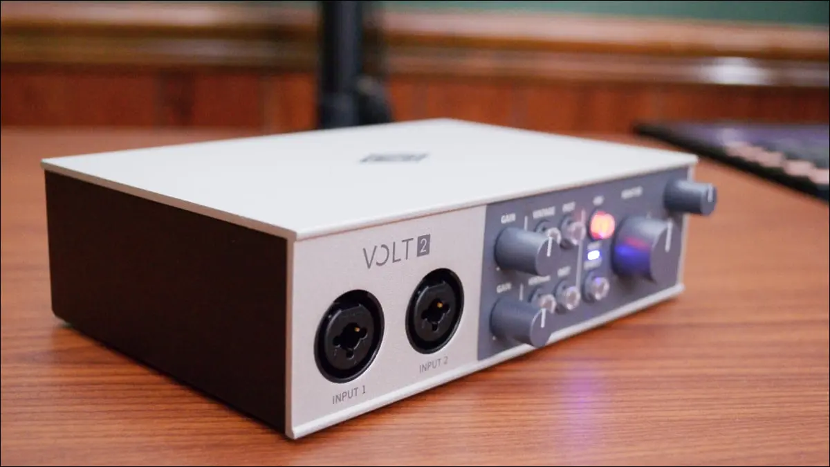 Universal Audio Volt 2 入力とコントロール