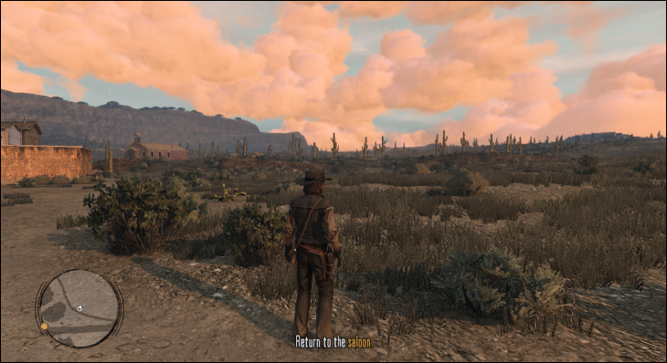 Windows で動作する Red Dead Redemption は、グラフィカルな不具合なしで動作します。