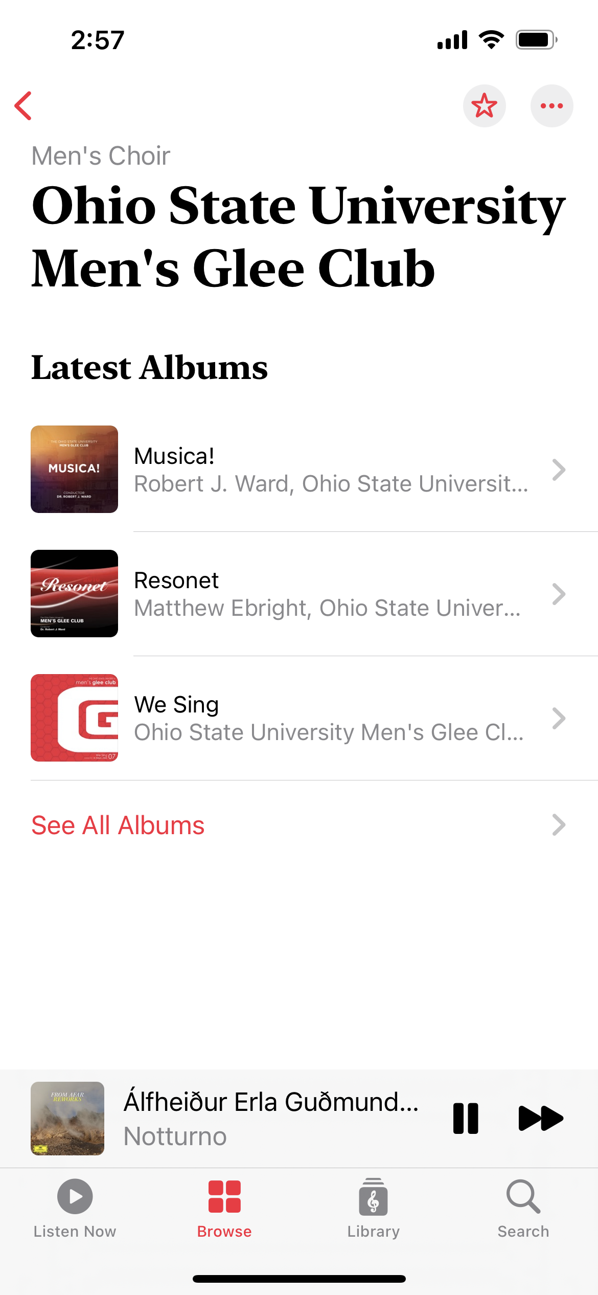 Apple Music Klasik Klub Glee Negara Bagian Ohio