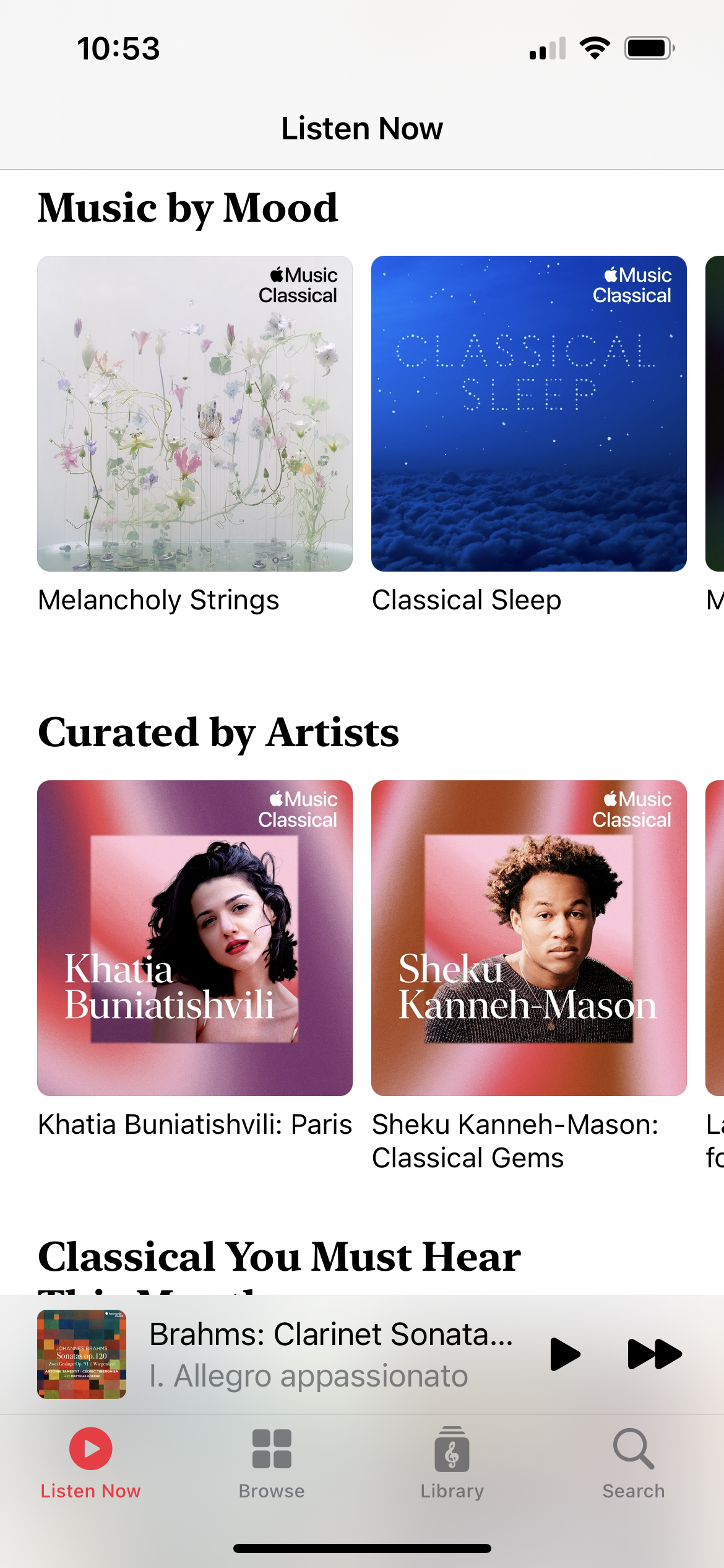 Musik Klasik Apple Dengarkan Sekarang