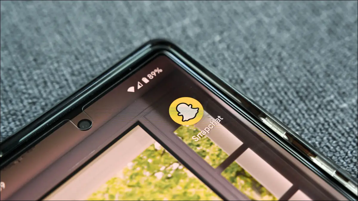 Google Pixel 上的 Snapchat 應用特寫