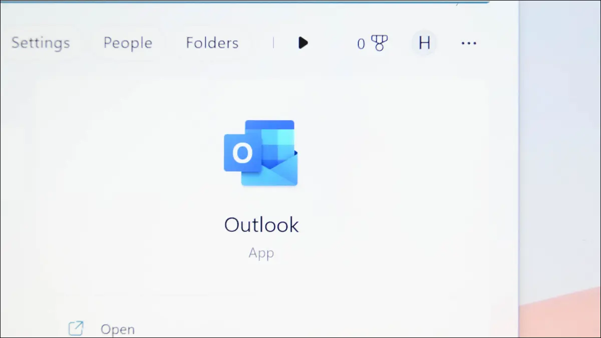 Aplikasi Microsoft Outlook