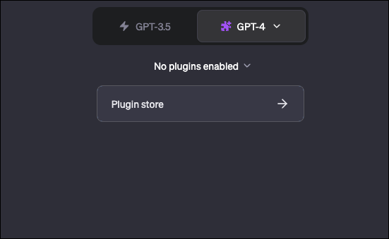 Negozio di plug-in ChatGPT