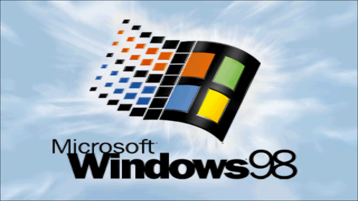 Windows 98 açılış ekranı