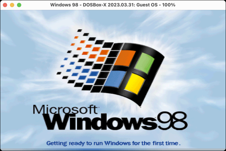 Windows 98'i ilk kez başlatma