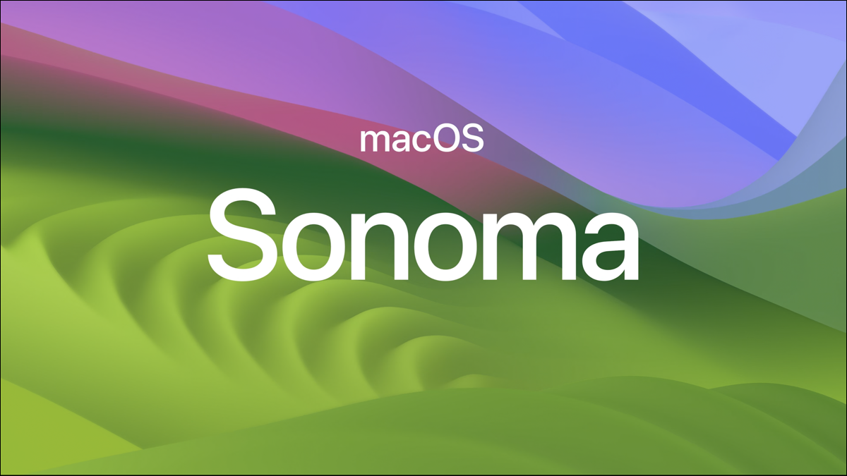 โลโก้ macOS 14 Sonoma