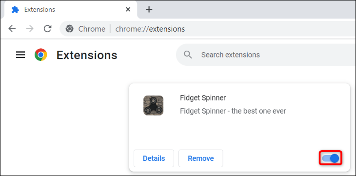 Desative ou remova as extensões do Chrome.