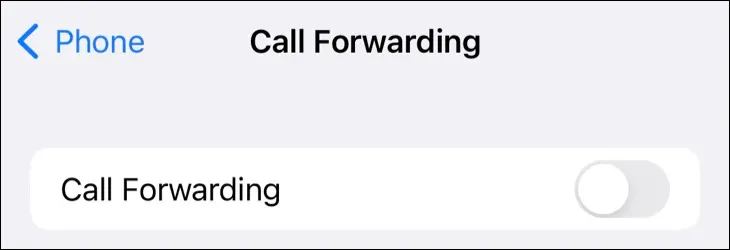 Disattiva l'inoltro di chiamata sul tuo iPhone