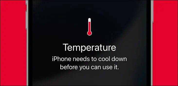 sobrecalentamiento del iPhone