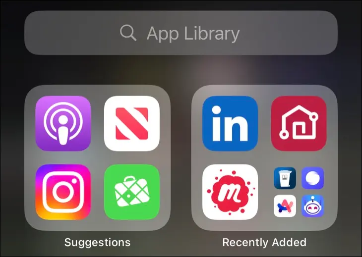 Laissez votre iPhone organiser les applications pour vous avec la bibliothèque d'applications