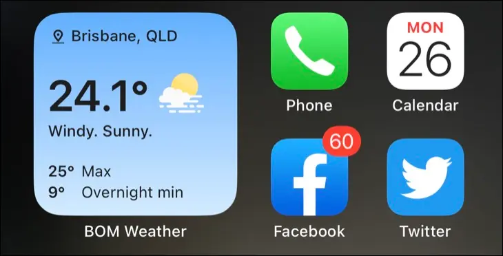 Les widgets iPhone affichent des informations et agissent comme des raccourcis d'application